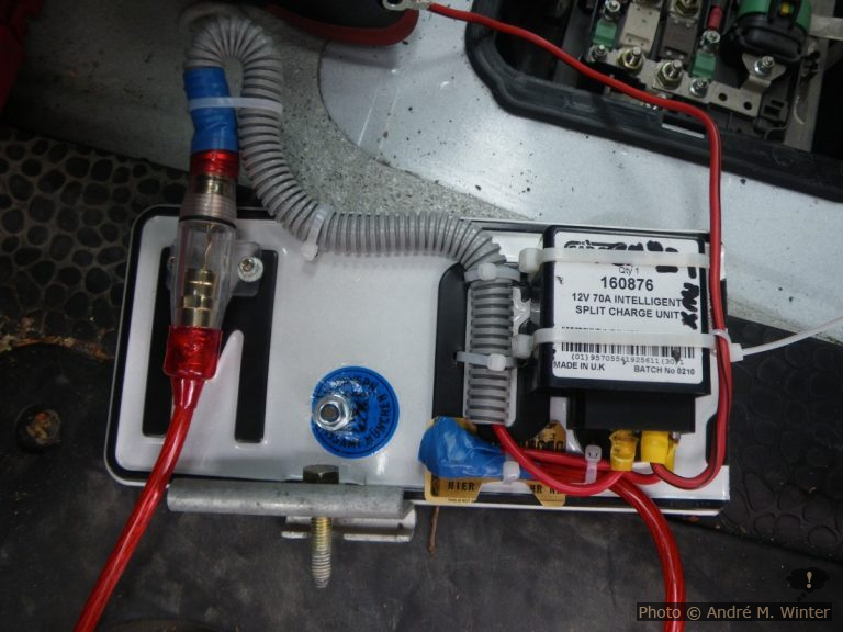 Trennrelais für die Zweitbatterie