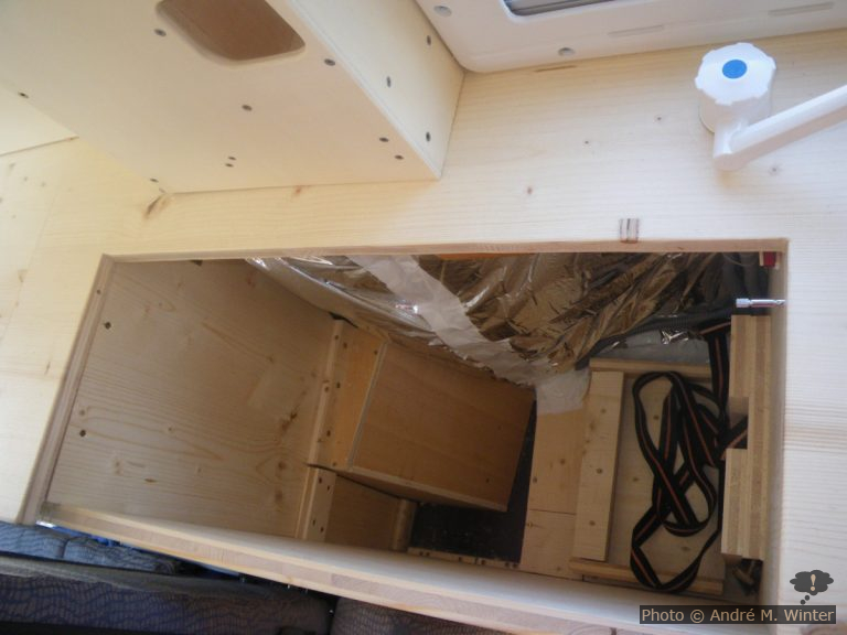 Kein Kühlschrank im Camper