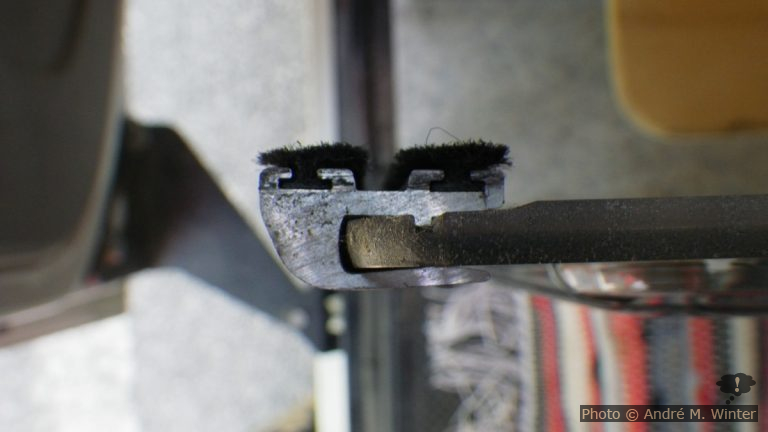 Blockiertes Seitz-Schiebefenster gängig machen