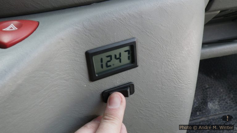 Strombedarf in einem kleinen Camper