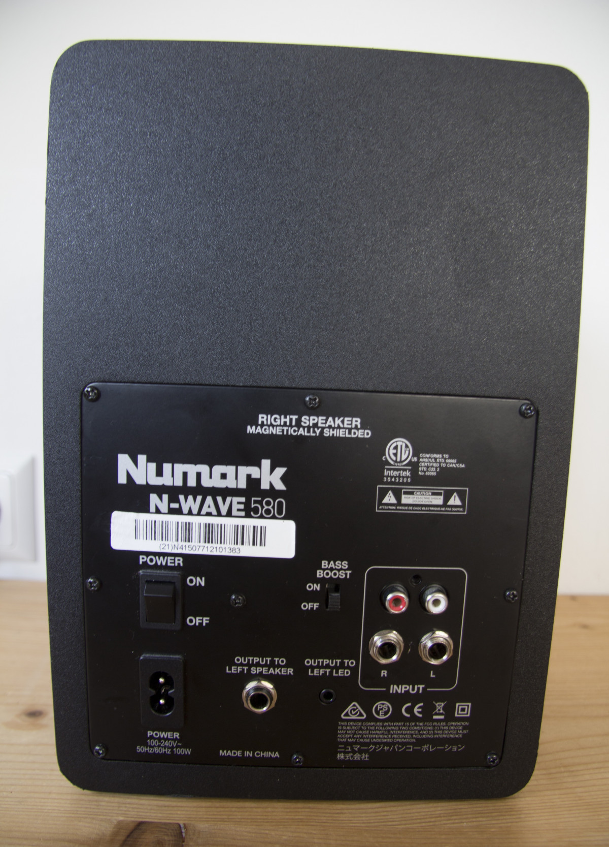 Aktivtonboxen Numark N-Wave 580 zu Passivlautsprechern umbauen – André ...