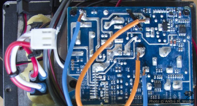 Aktivtonboxen Numark N-Wave 580 zu Passivlautsprechern umbauen