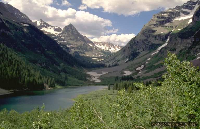 Silver Bell Camp Ground dans le Maroon Creek Valley