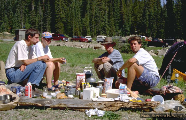 Graham Glouch sous l’Independence Pass