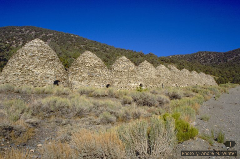 Thorndike Campground au-dessus du Death Valley