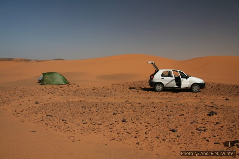 Erg Chebbi au Maroc