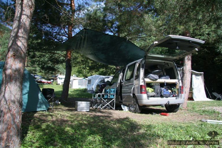 Camping de la Plage à Treffort