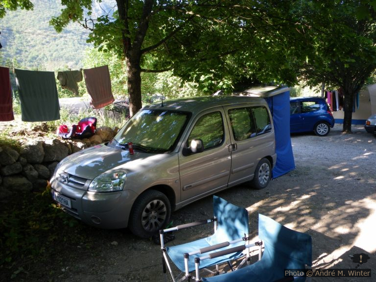 Camping la Colle à Castellane