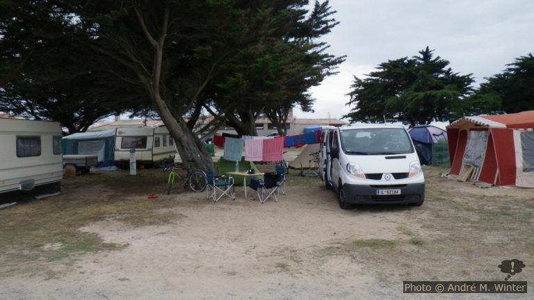 Camping de la Pointe de l’Herbaudière sur l’Île de Noirmoutier