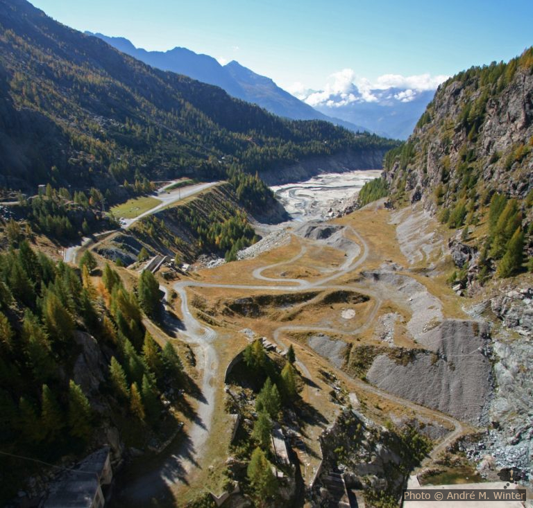 Dernier parking de la Valle di Campo Moro