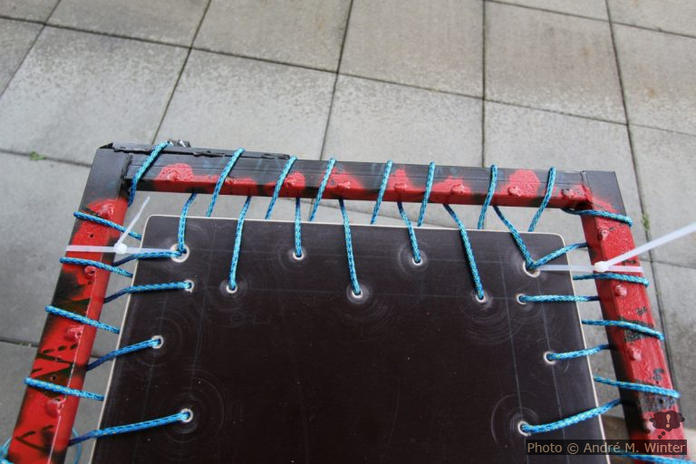 Sanierung der Sitzfläche der Variotech 333 von Reimo