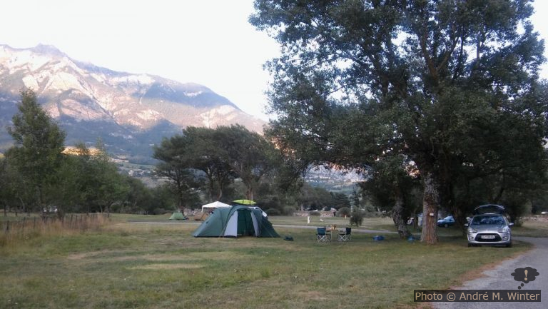 Camping de la Fontaine à Réotier