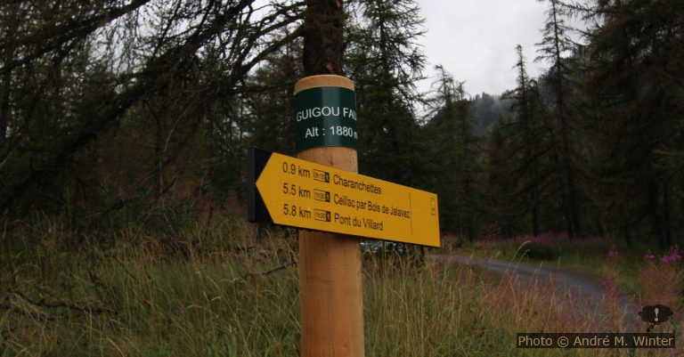 Datengrundlage von Karten und GPS-Tracks in Wanderführern