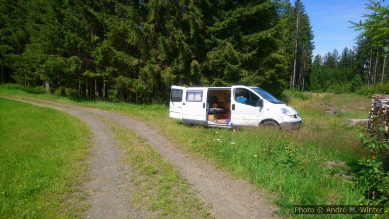 Notre trafic un peu plus loin dans les bois
