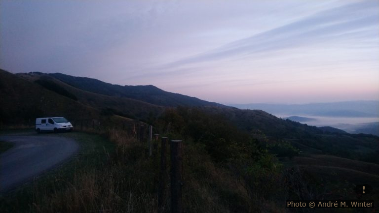 Notre Trafic sous le Passo della Cappelletta