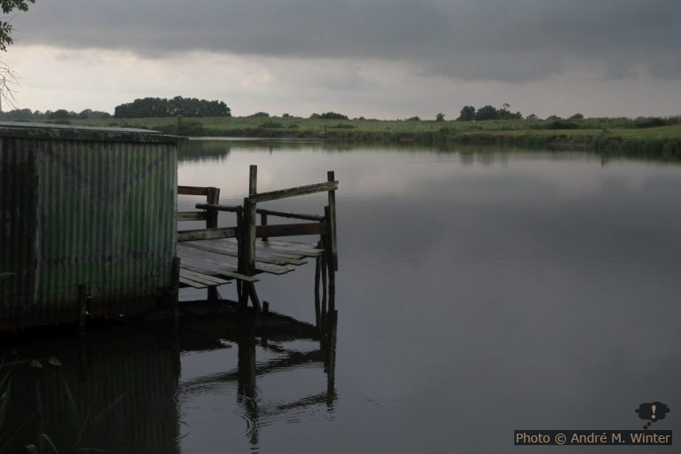 Canal de la Martinière après la pluie