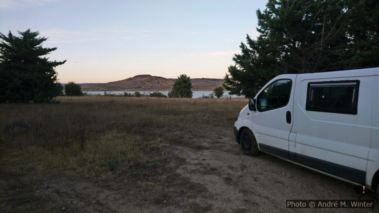 Notre Trafic près du Lago di Serra di Corvo