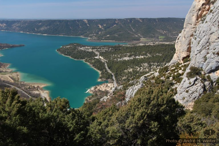 Baie du Galétas sur le Lac de Sainte-Croix