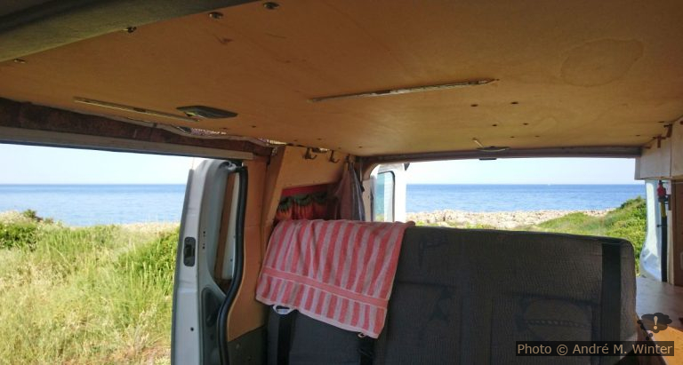 La vue matinale de notre Trafic sur la mer