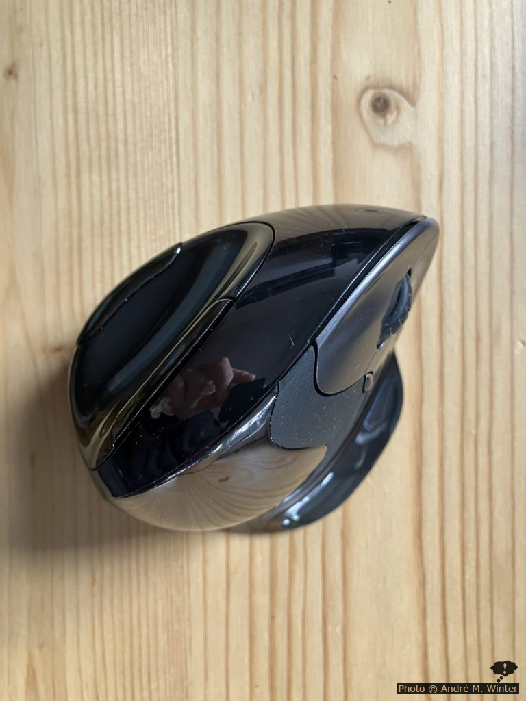 Vertikale Maus von oben