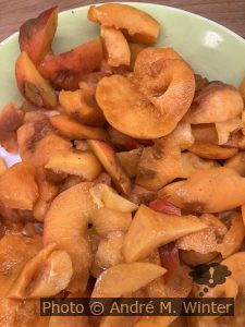 Faules Marillenfruchtfleisch