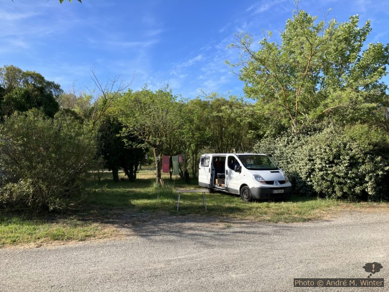 Notre Trafic sur l'emplacement du camping de Mallemort