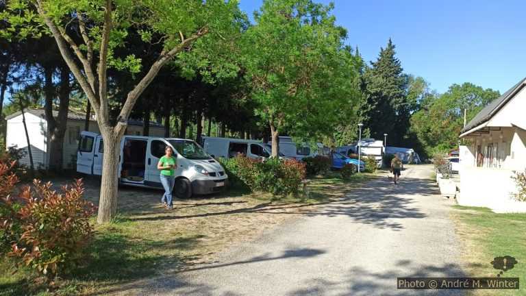 Notre Trafic au camping de St. Etienne du Grès