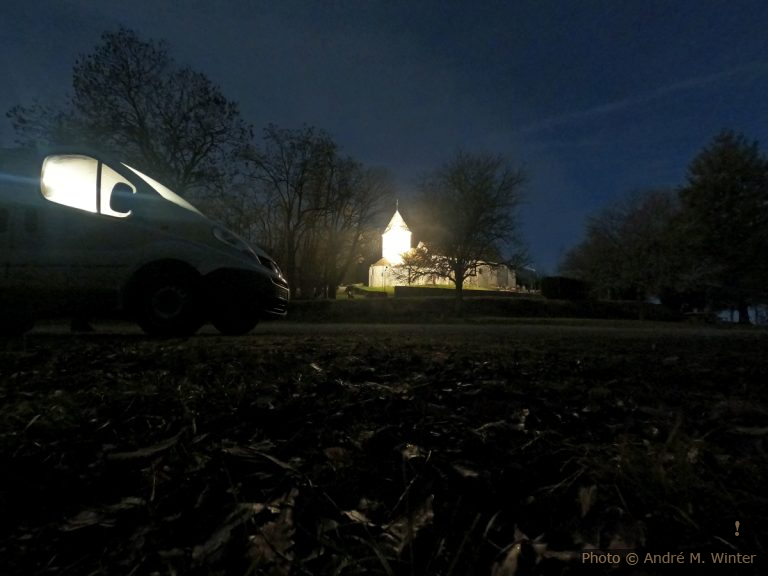 Notre Trafic sous l'Église Saint Saturnin à Vergy