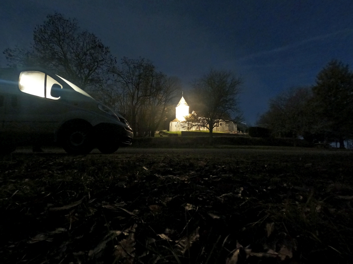 Notre Trafic sous l'Église Saint Saturnin à Vergy