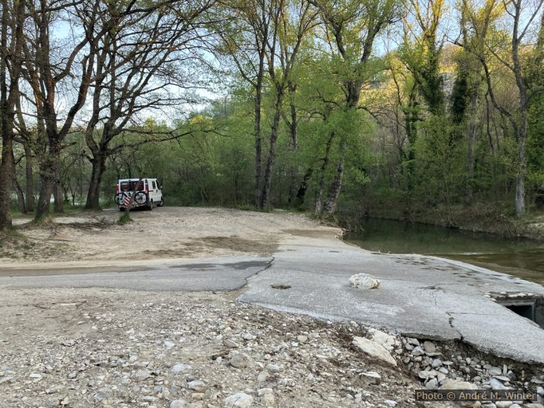 Notre Trafic à l'emplacement au gué du Largue