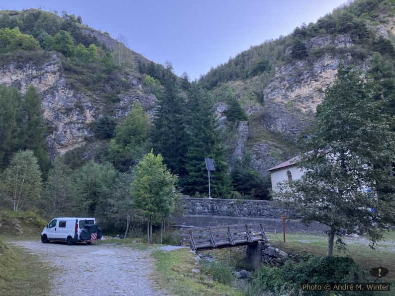 Notre Trafic près de la Madonna del Vallone