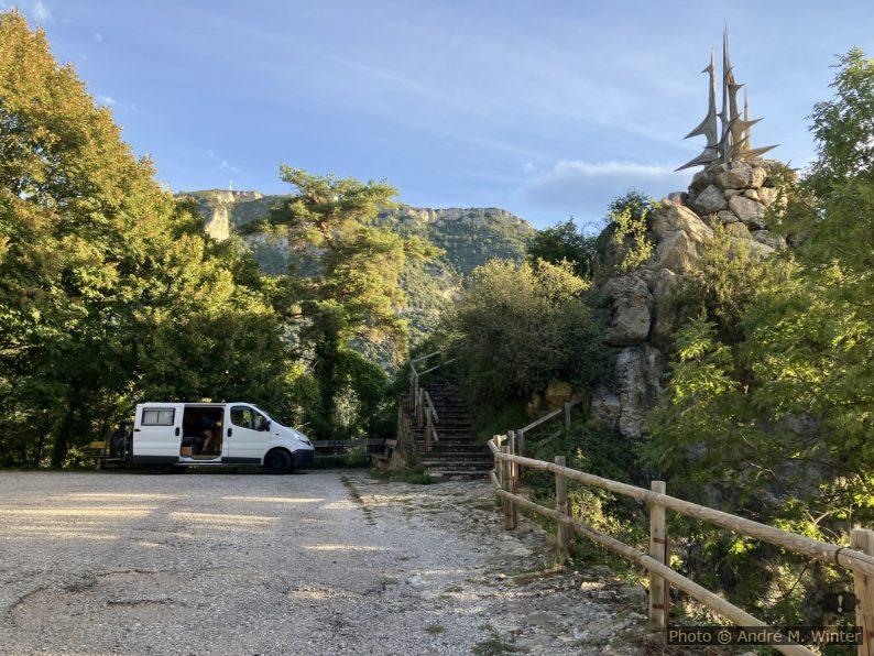 Notre Trafic sous le Santuari de Queralt