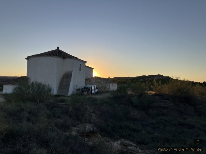 Notre Trafic derrière l'Ermita de San Miguel