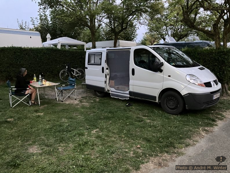 Notre Trafic au Camping Lizarra