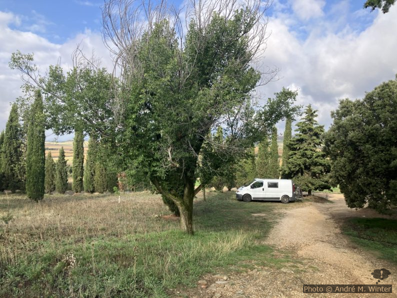 Notre Trafic près de l'Ermita de San Tirso