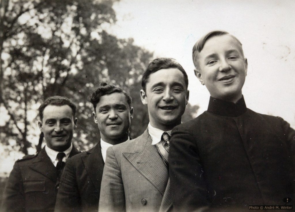 Gregor, Walfried, Erich und Bruno