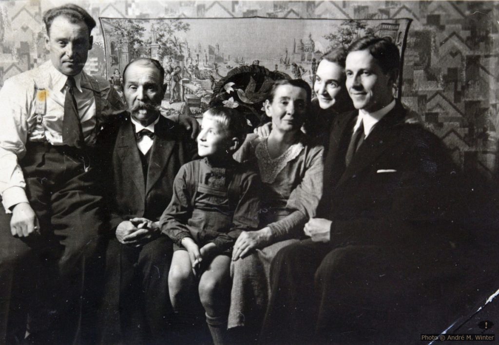 Gregor, Karl, Leonas, Hedwig, Lydia und Alexander am 20. September 1935