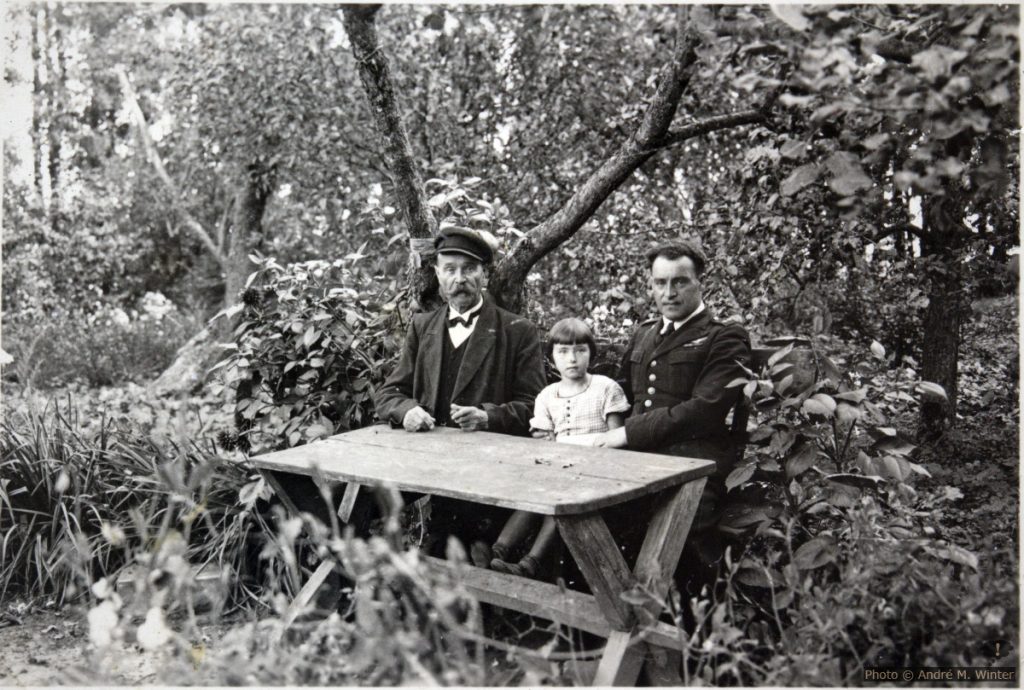 Karl, Edith und Gregor am 20. September 1935