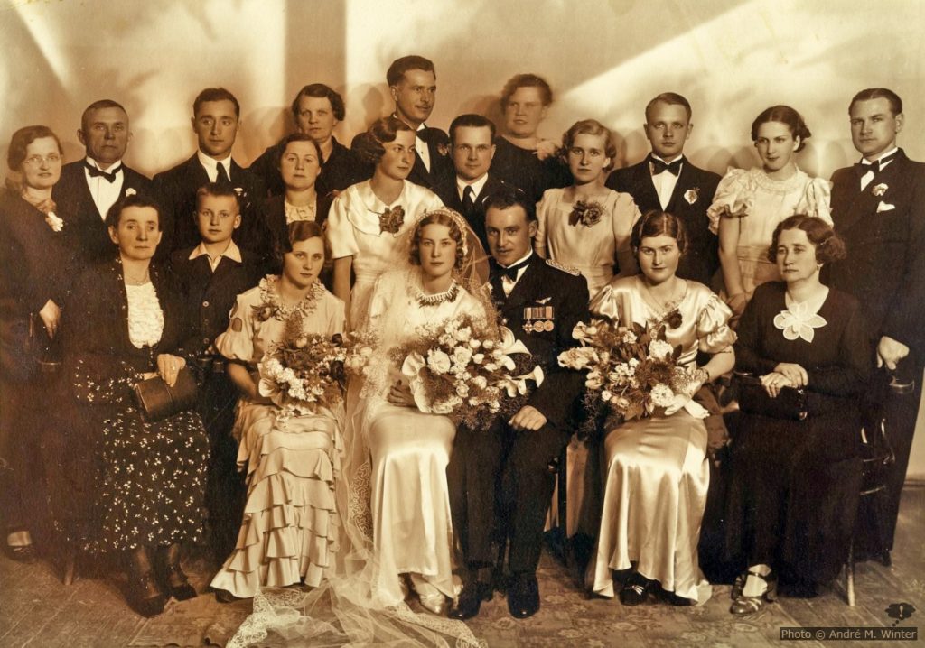 Hochzeitsfoto von Janina und Gregor am 5. Juni 1937