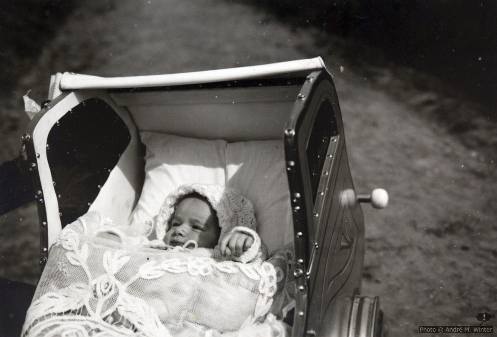 Egidijus Im Kinderwagen am 30. März 1939