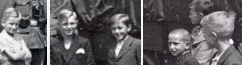 Kinder am Billd «Auf der Fahrt in den Osten!»