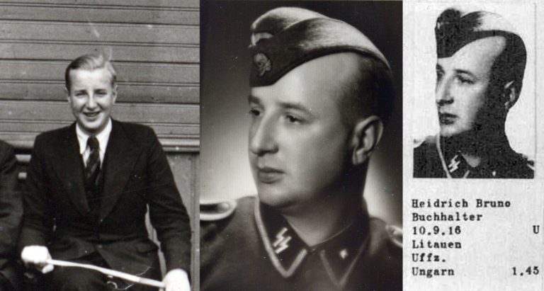 Bruno in SS-Unterscharführer-Uniform