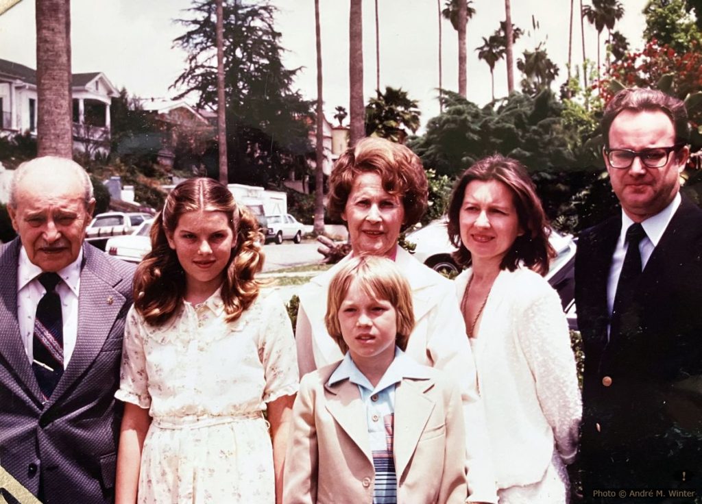 Gregor und Familienangehörige Anfang der 1980er-Jahre