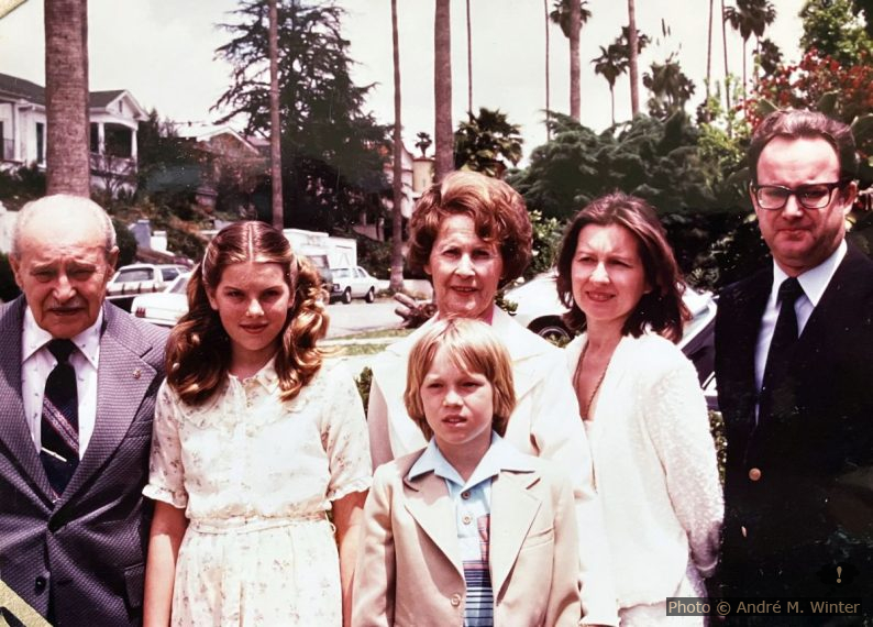 Gregor und Familienangehörige Anfang der 1980er-Jahre