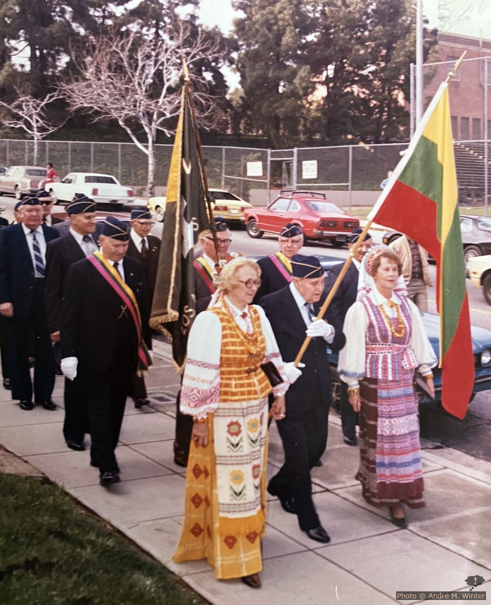 Gregor anderen Litauern Ende 1982 in Los Angeles