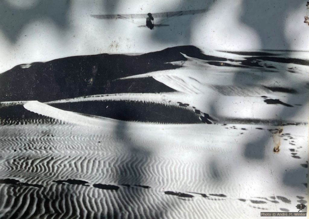 Segelflieger über der Düne von Nida