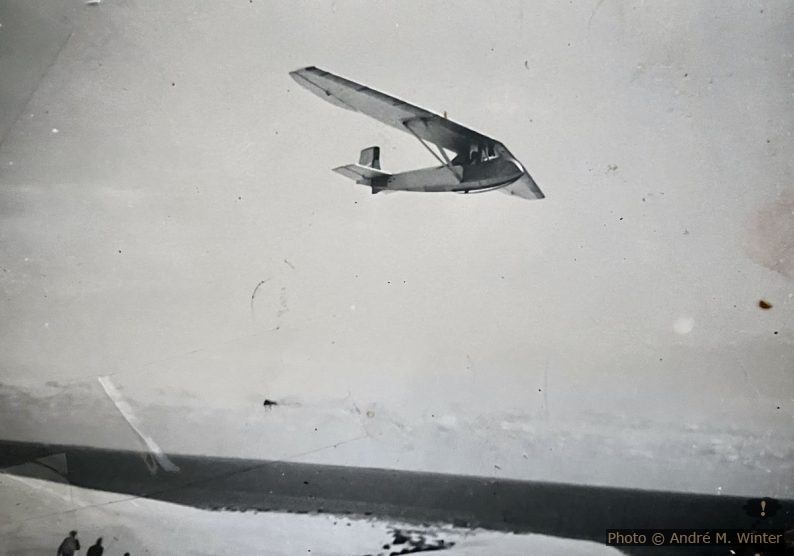 RRG Falke Sakalas in Nida im Jahr 1933 in der Luft