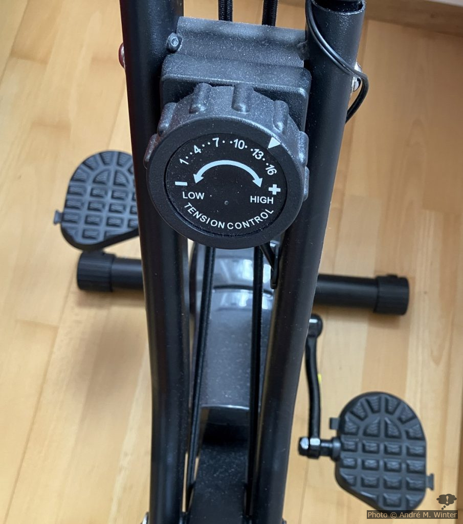 Hometrainer Einstellschraube