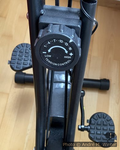 Hometrainer Slunse 916 mit Einstellschraube